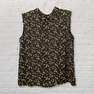 Oodji Sleeveless Black Top - Sz. 38